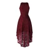 Sleeveless Lace Midi Cocktail Dress - Image 2